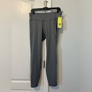 NWT All in Motion Simplicity Legging Dark Heather Grey Size L